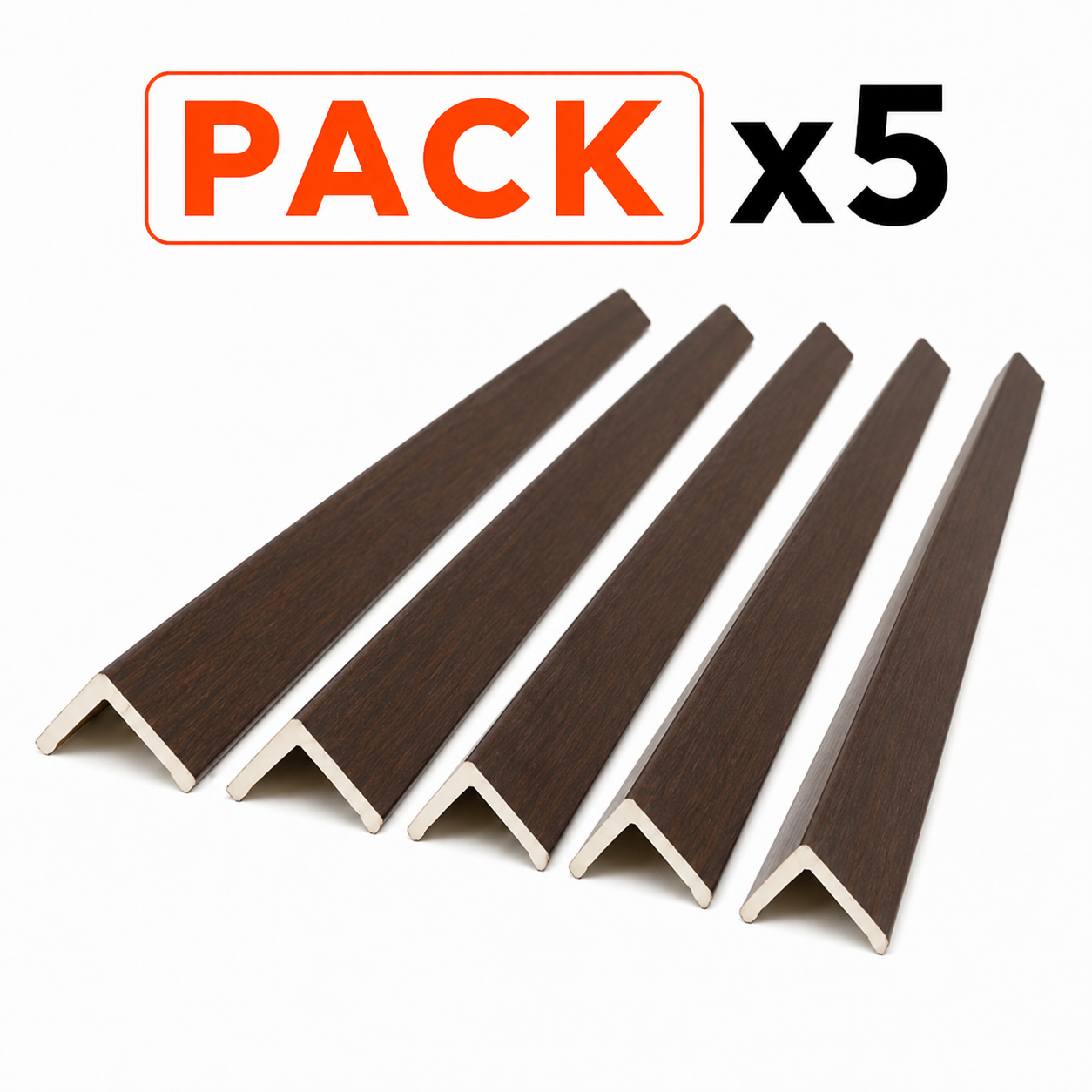 angulo terminación wallpanel tabaco negro pack 00300410